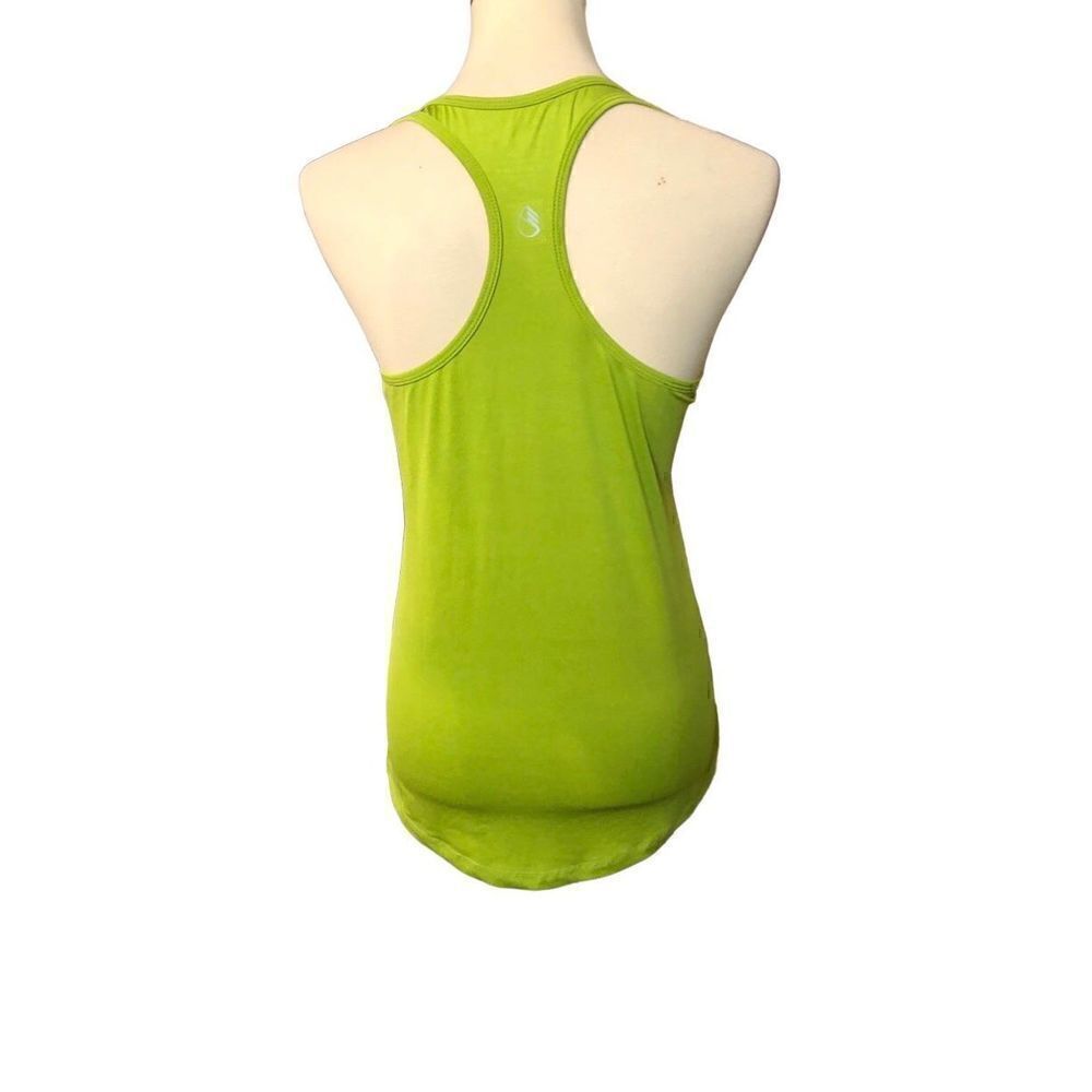 Icy Zone lime green perfect super comfortable and breathable racerback tank at y - Picture 5 of 9